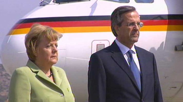 Merkel visita Grecia