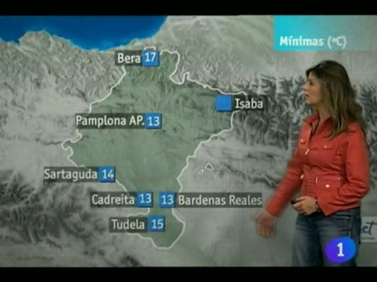 El Tiempo en la Comunidad Navarra - 09/10/12