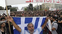 Las manifestaciones contra la visita de Merkel a Grecia terminan con disturbios