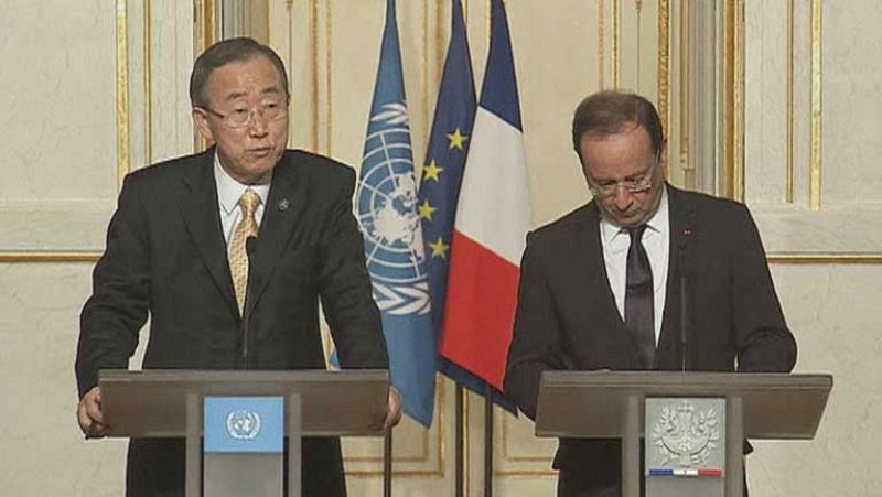Ban Ki Moon pide al gobierno de Al Asad que declare un alto al fuego