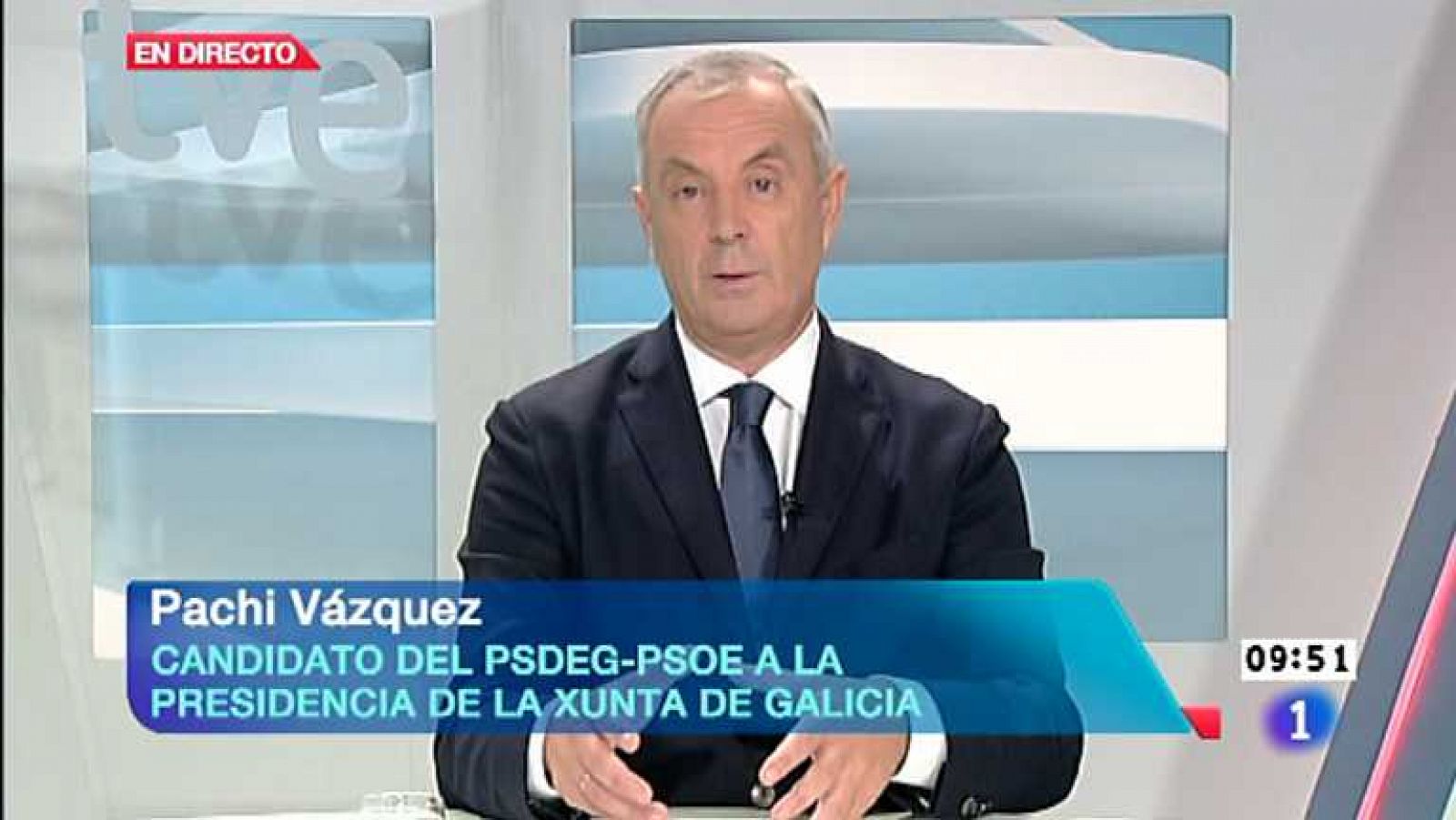 Los desayunos de TVE - Pachi Vázquez, candidato del PSdG-PSOE a la presidencia de la Xunta de Galicia