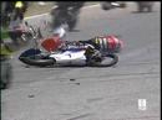 Grave accidente de motos en Jerez