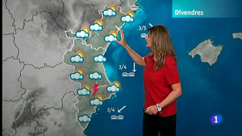 El tiempo en la Comunidad Valenciana - 11/10/12 - Ver ahora