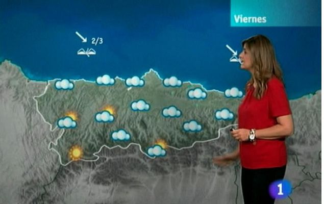 Panorama Regional - El tiempo en Asturias - 11/10/12