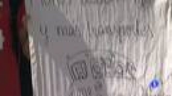 Telediario 1 - Manifestaciones de estudiantes