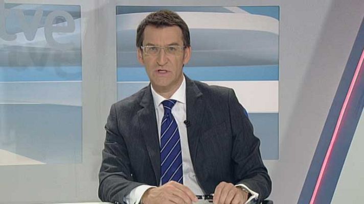 Telediario 1 - Actos electorales en Galicia