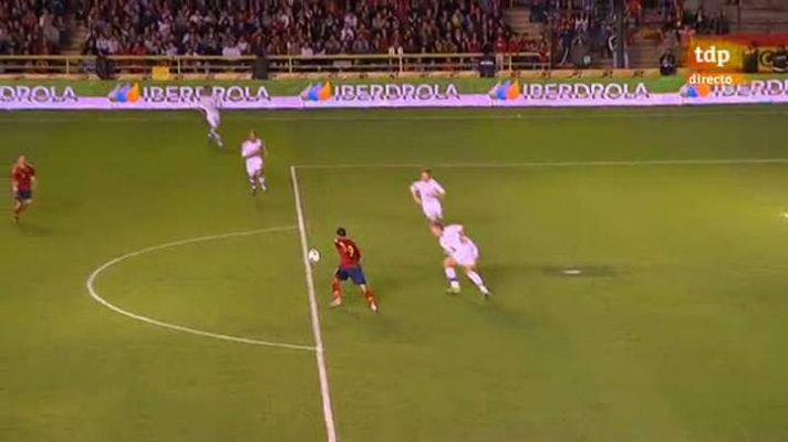 Rodrigo abre la cuenta ante Dinamarca (1-0)