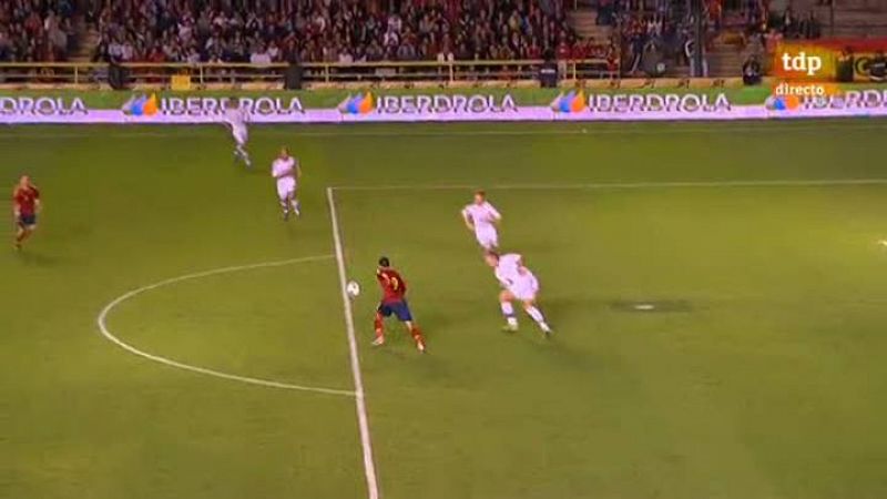 Rodrigo abre la cuenta ante Dinamarca (1-0) 