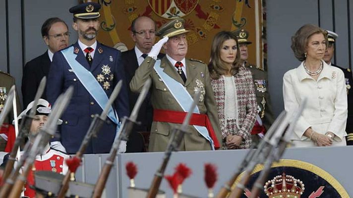 Los recortes se notan en el desfile