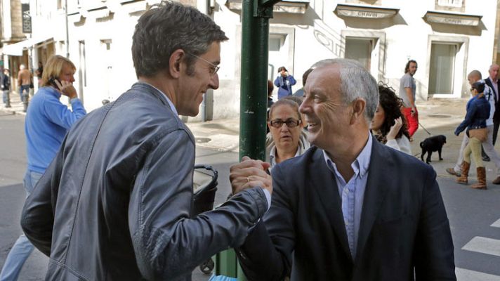 Telediario 1 - Ecuador de campaña