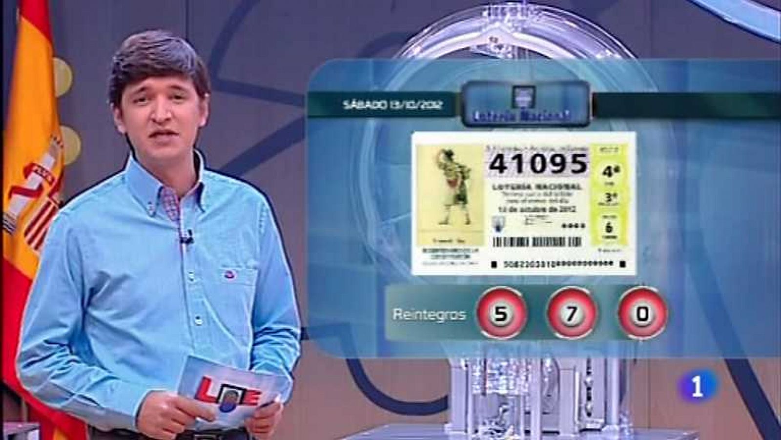 Loterías: Lotería Nacional - 13/10/12 | RTVE Play