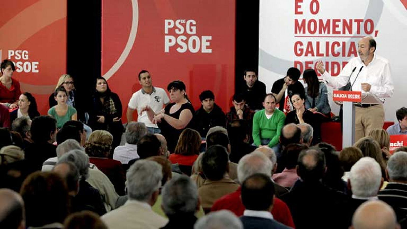 Telediario 1: Campaña electoral en Galicia | RTVE Play