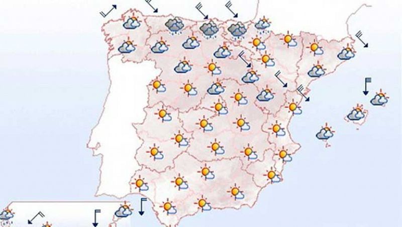 Viento con rachas muy fuertes en el litoral cantábrico 