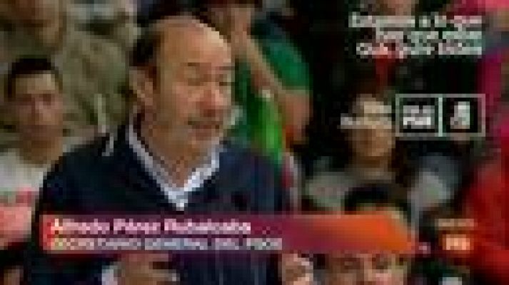 Informativo 24h - Rubalcaba asegura que Rajoy no revalorizará las pensiones