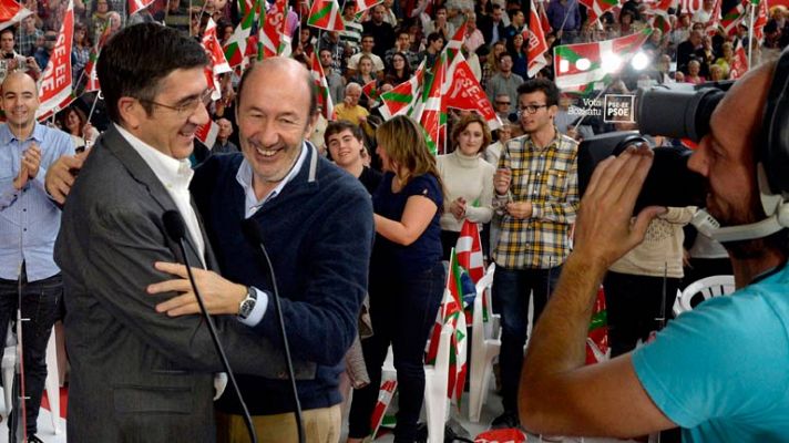 Campaña electoral en País Vasco