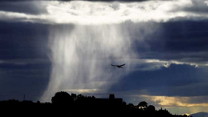 Lluvias en el cantábrico oriental