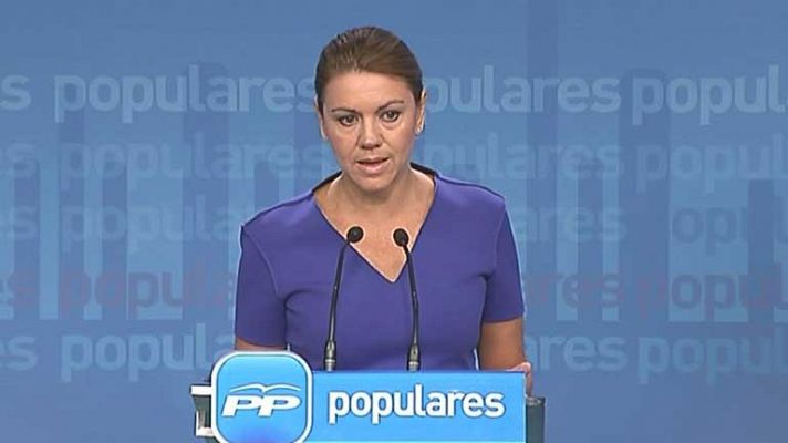 Telediario 1 - Continúan las tensiones soberanista