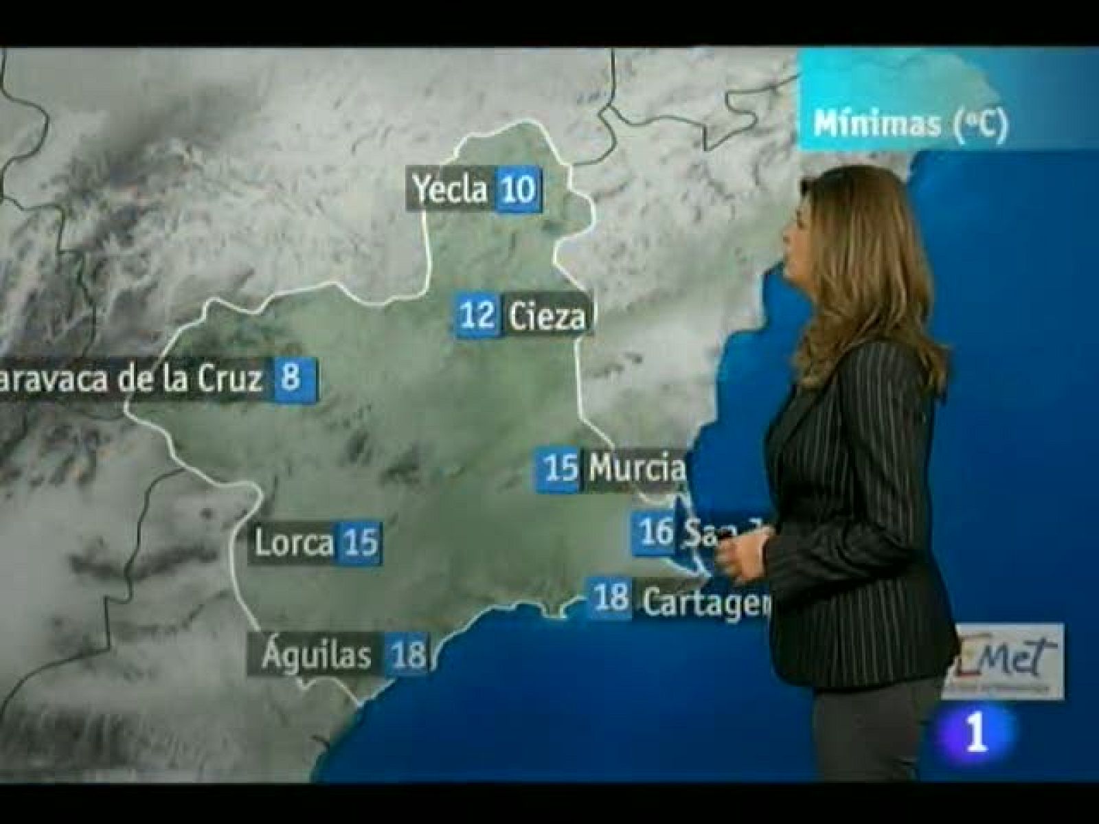 El tiempo en la Comunidad de Murcia.(15/10/2012).