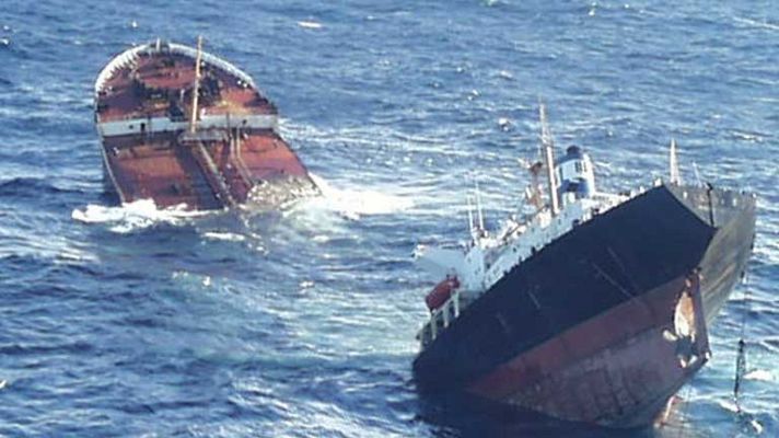 Telediario 1 - Juicio por "El Prestige"