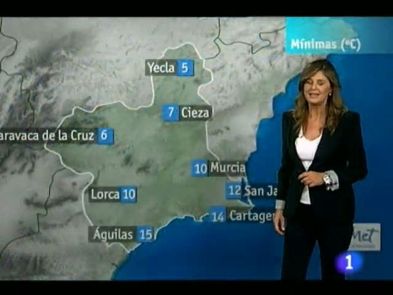  El tiempo en la Comunidad de Murcia.(16/10/2012).