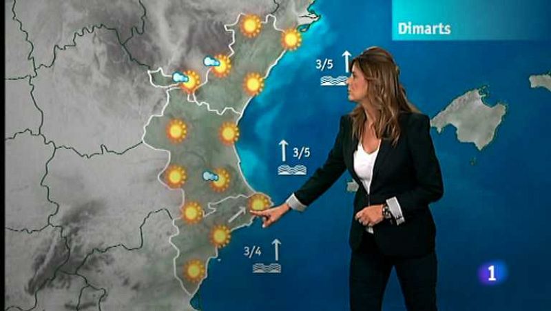 El tiempo en la Comunidad Valenciana - 16/10/12 - ver ahora 