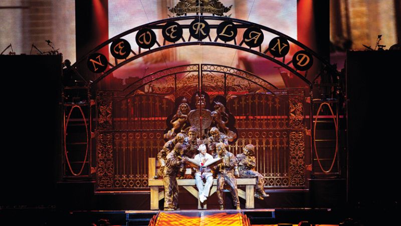 RTVE.es en el comienzo de la gira europea 'Michael Jackson,The immortal ' del Cirque du Soleil