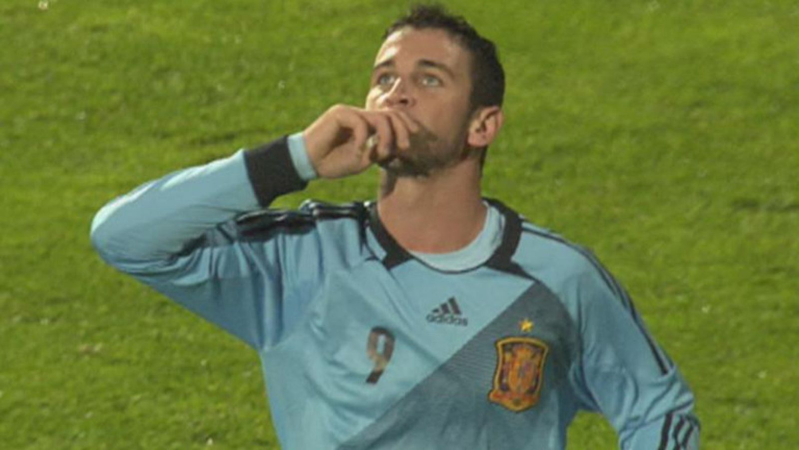 El jugador Álvaro Vázquez ha sido el autor del segundo gol de la selección española sub 21 de fútbol ante Dinamarca, en el minuto 61 de juego.