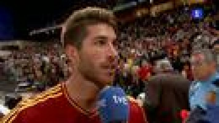 Sergio Ramos: "Se te queda cara de tonto"