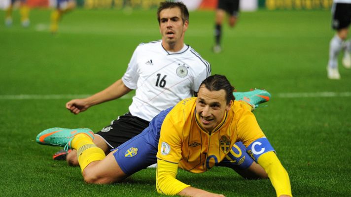 Telediario 1 - Alemania se deja empatar tras ir venciendo 4-0 a Suecia