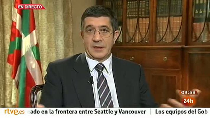 Los desayunos - Patxi López: La independencia de Euskadi sería "el peor negocio de nuestra historia"