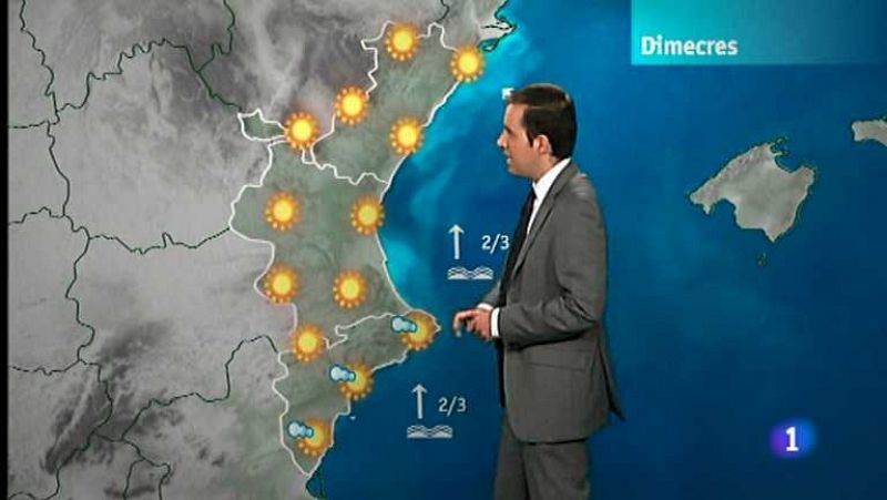 El tiempo en la Comunidad Valenciana - 17/10/12 - ver ahora