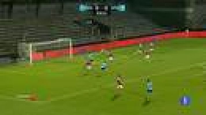 Telediario 1 - España reserva su plaza para el Europeo tras lucirse en Dinamarca