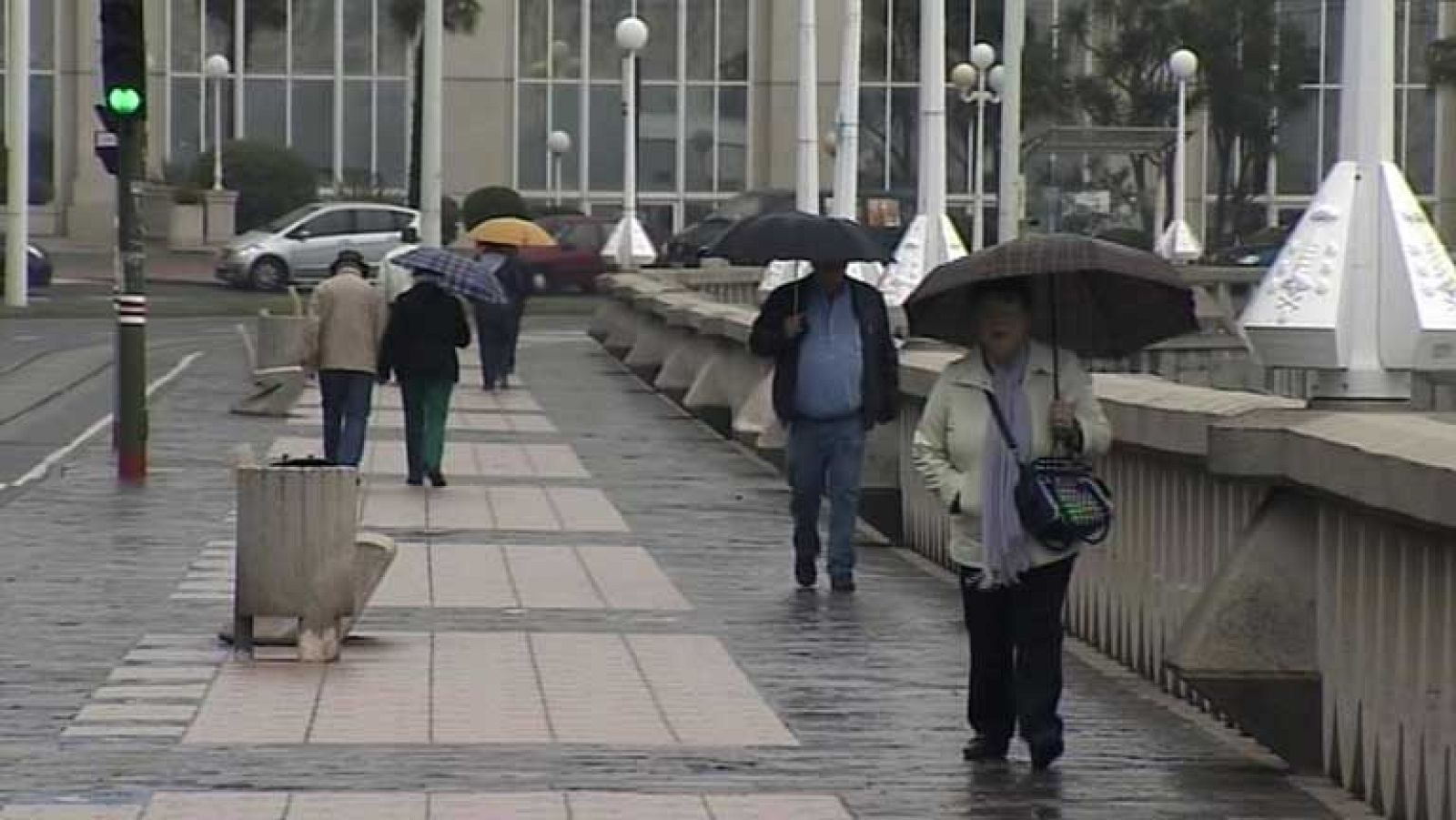 Temporal de viento y lluvia desde hoy hasta el domingo