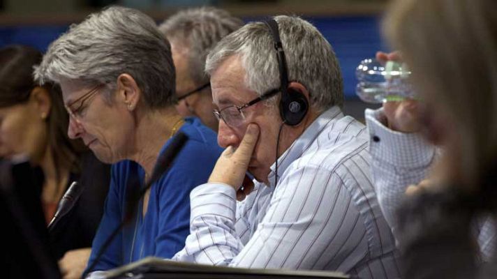 Telediario 1 - Posible huelga general