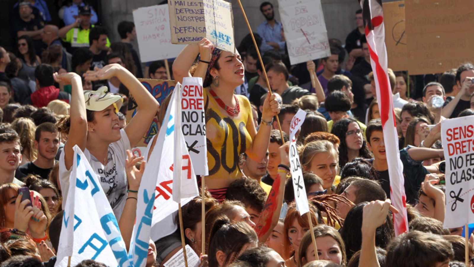 Educación afronta este jueves una huelga de estudiantes y padres convocada por Ceapa