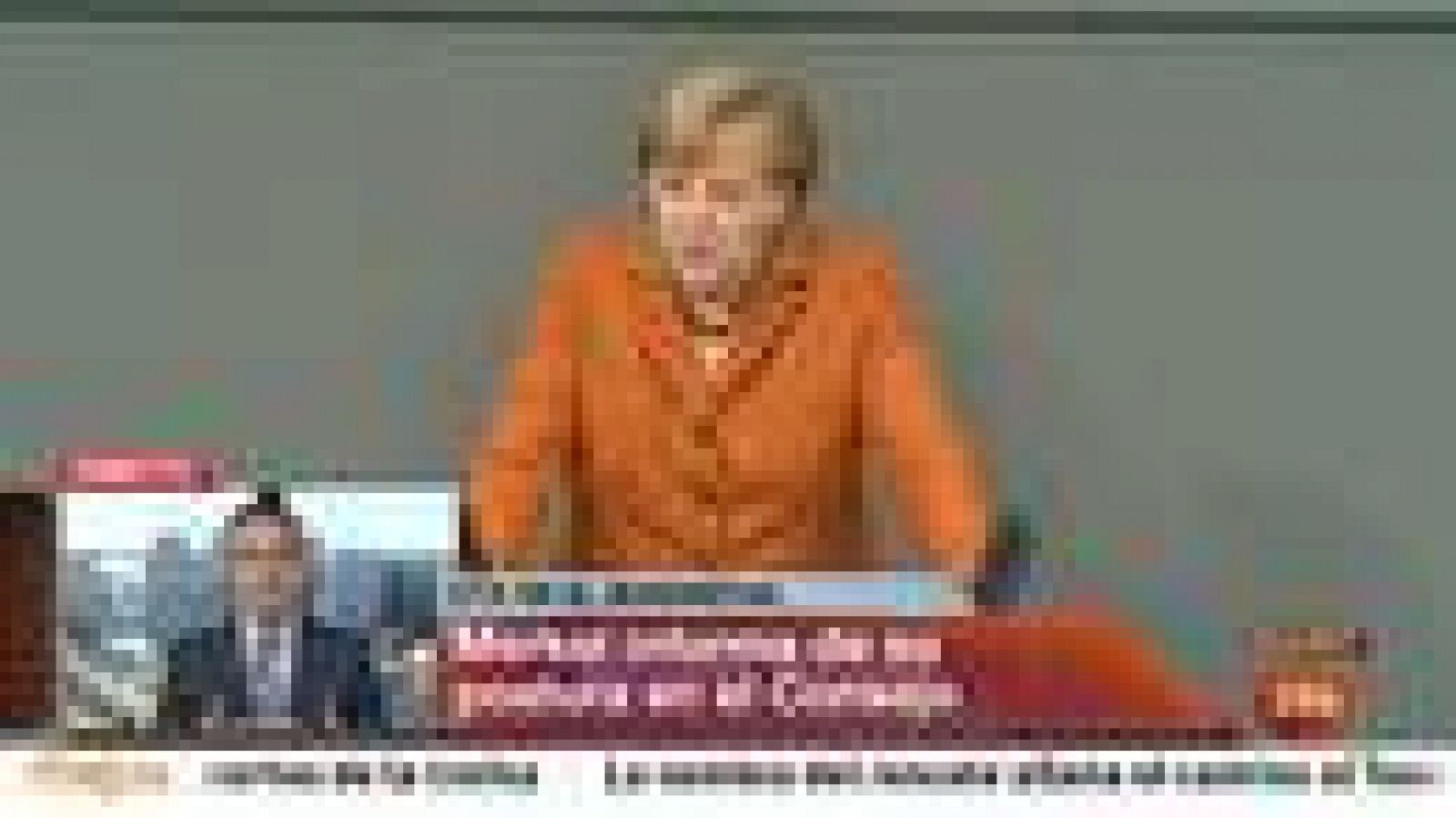 Merkel repite que España es la única que debe decidir si pide o no el rescate