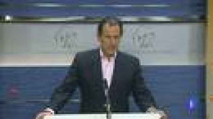 Telediario 1 - "Ninguna huelga crea trabajo"