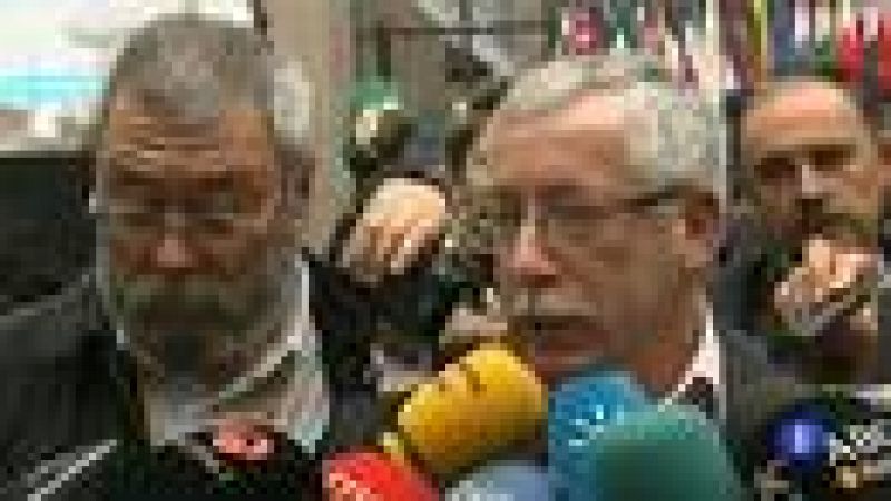 CC.OO y UGT convocaran mañana una huelga para el 14 de Noviembre