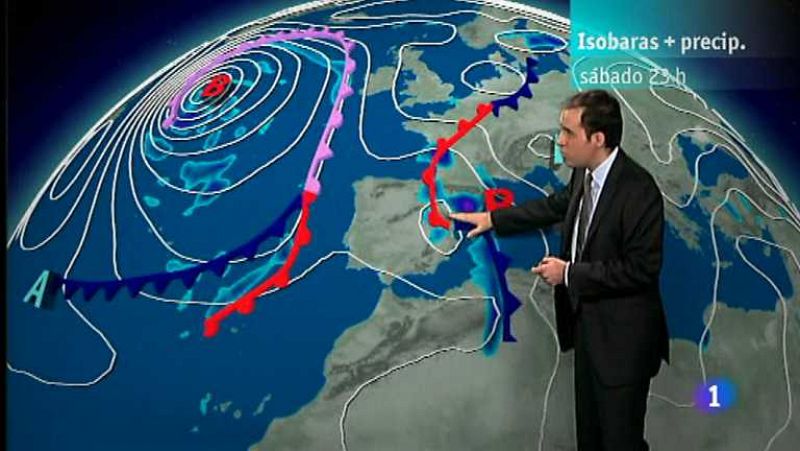 La previsión del tiempo en la Comunidad Valenciana.