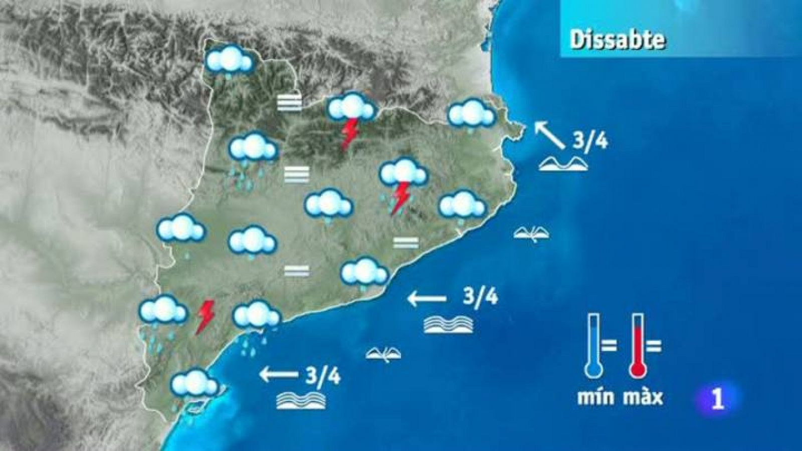 L'Informatiu: El temps - 19/10/12 | RTVE Play