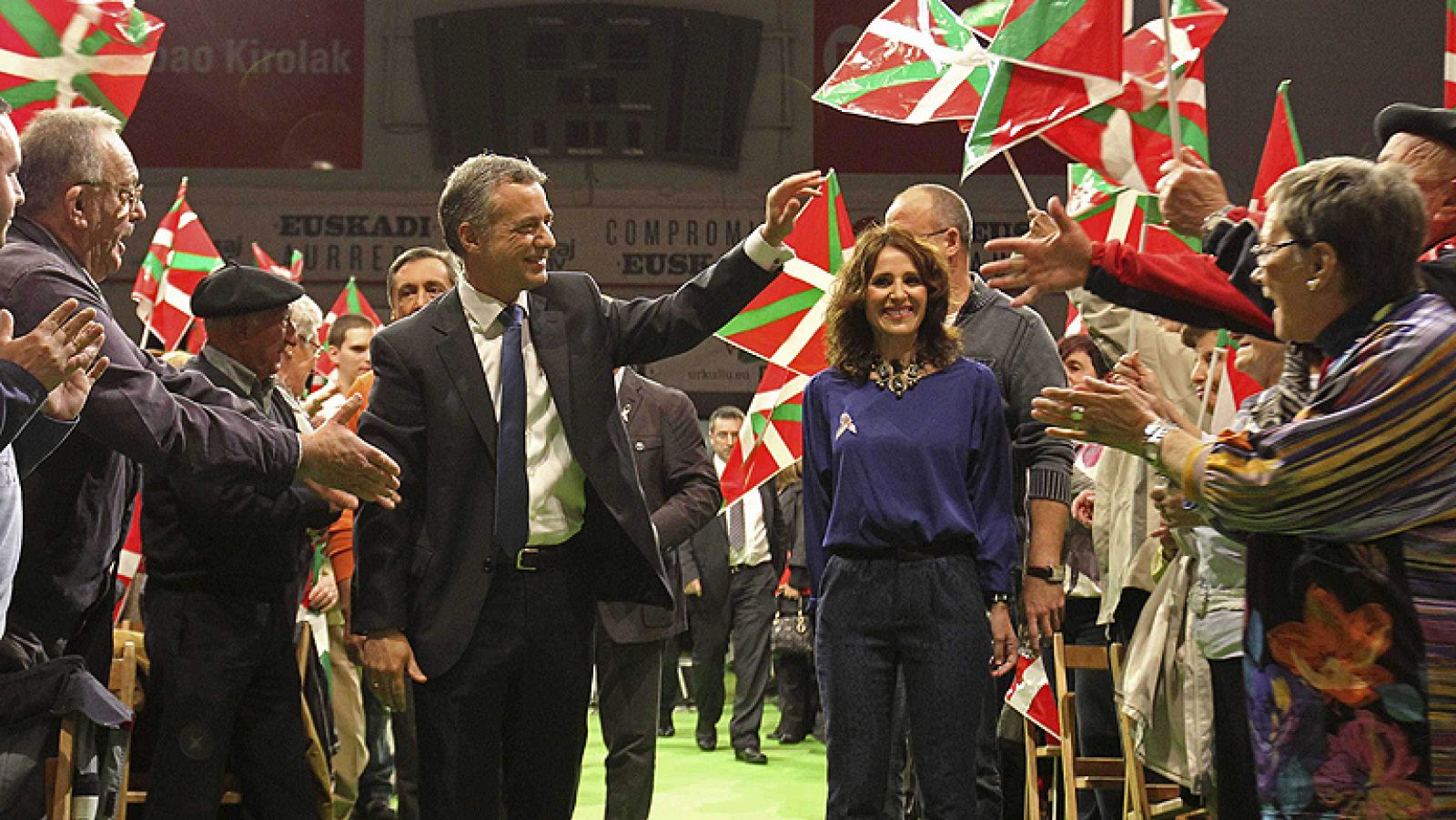 Telediario 1: Campaña electoral en el País Vasco | RTVE Play