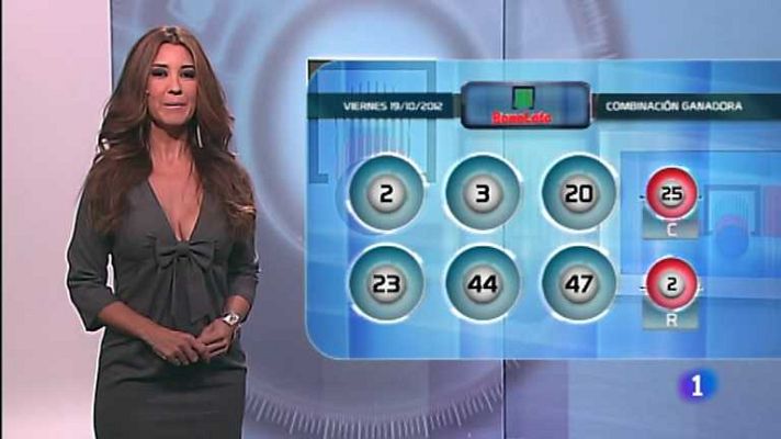 Loterías - Bonoloto y Euromillones - 19/10/12