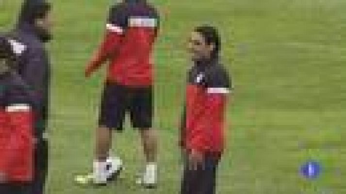 Telediario 1 - El Atlético puede ser líder