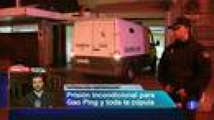 Telediario 1 - Prisión para la cúpula de Emperador