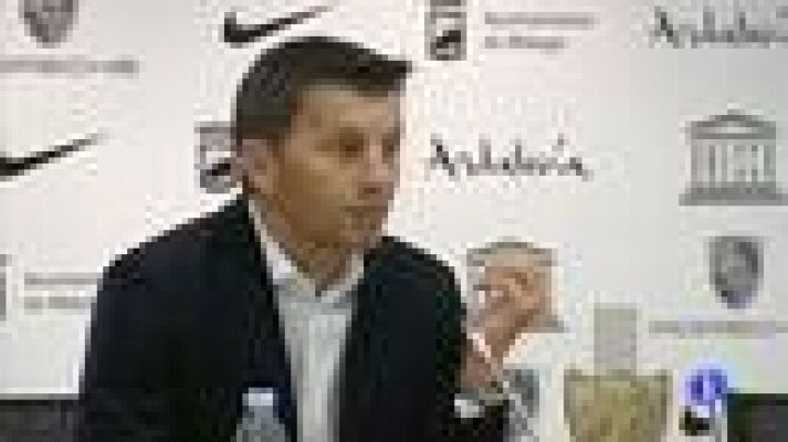 Telediario 1 - Djukic: "No podemos hablar de árbitros, aunque nos j..."