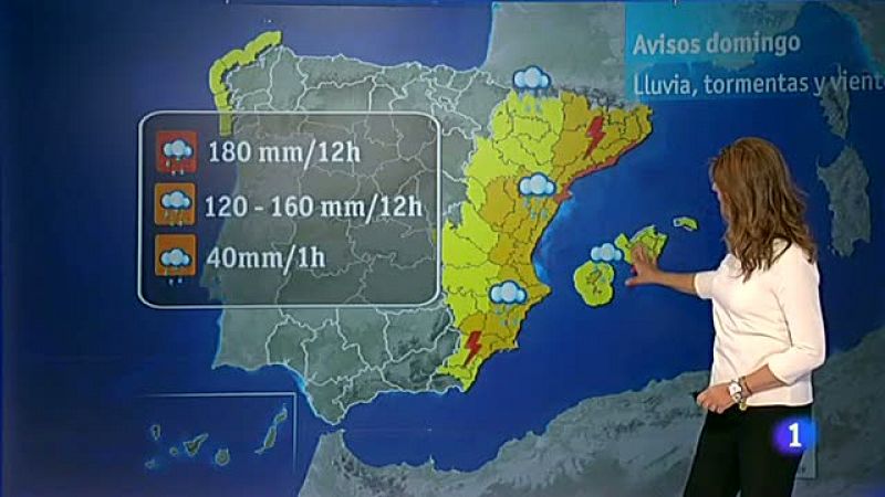 Dieciocho provincias en alerta por lluvias, tormentas y fenómenos costeros