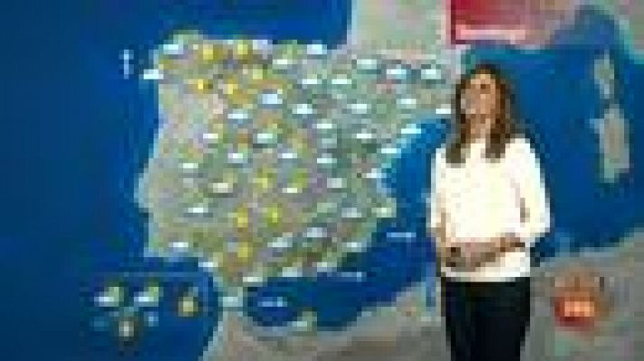 El tiempo - Lluvias fuertes en el tercio oriental peninsular y Baleares