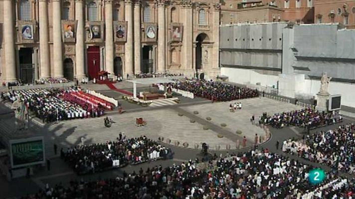 Ceremonia de canonización 2