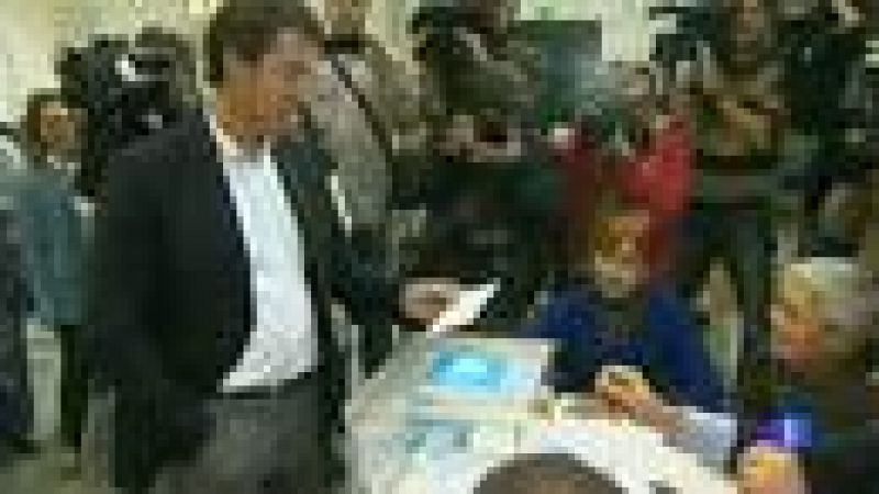  Los candidatos gallegos ya han ejercido su derecho a voto
