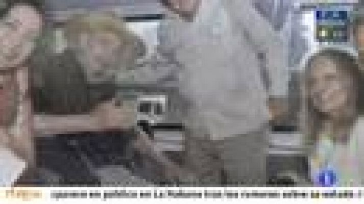 Telediario 1 - Fidel Castro reaparece en público en La Habana tras los rumores sobre su estado de salud